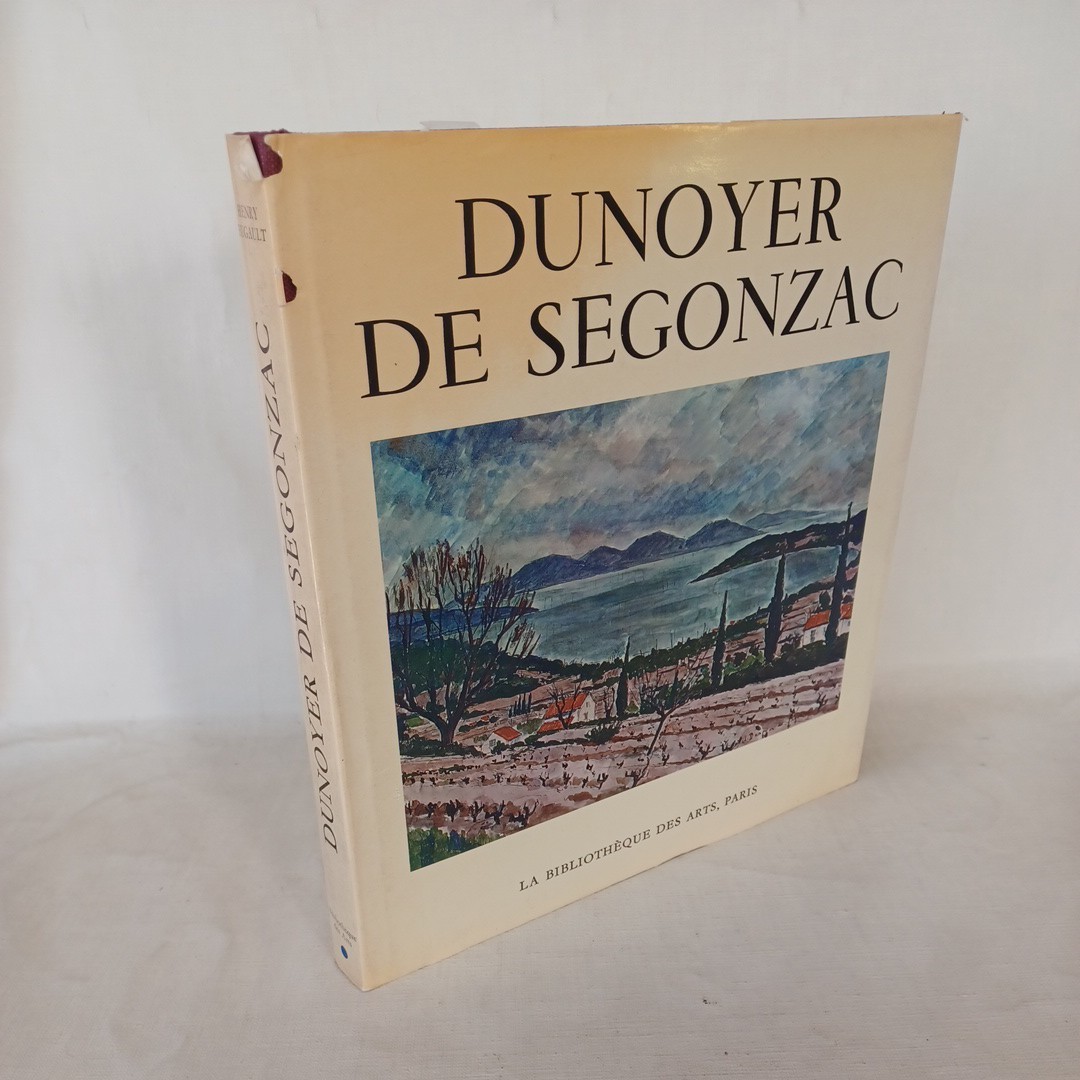 Dunoyer De Segonzac Hugault Henry La Bibliotheque des Arts Paris رسام فرنسي الرسم الحديث, كتاب, مجلة, فن, ترفيه, فن, تاريخ الفن