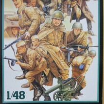 ☆地　1/48 タミヤ　田宮　ソビエト　戦車搭乗歩兵セット　15名　未組立_画像2