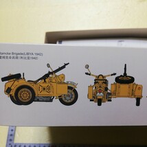 ☆地　1/35 Lion Roar R75 サイドカー付き　エッチングパーツ付き　トレーラー付き　未組立 　_画像6