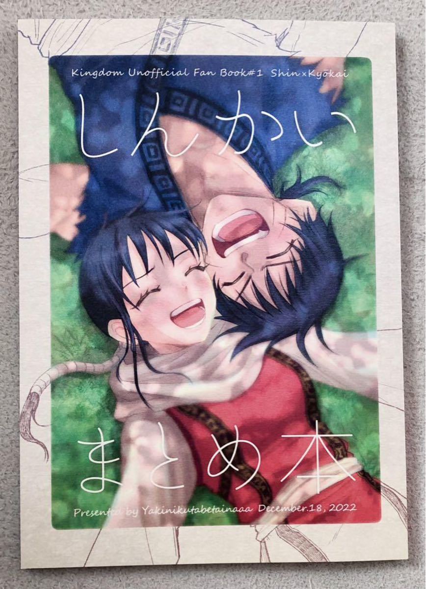 キングダム　同人誌　信×羌カイ　しんかいまとめ本　信羌