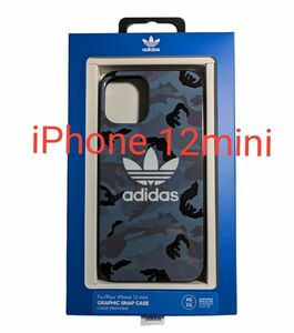 adidas iPhone 12miniスマホケース Hazy emeralds/blue oxides 43701EY1157 
