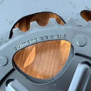 【未使用品】SHIMANO シマノ Tourney ターニー FC-A070 クランクセット 170ｍｍ 50×34の画像6