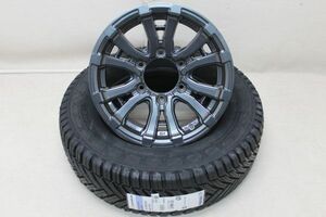 中古 カムロード専用 アルミ トラベラー 15インチ 6.5J +25 PCD 139.7 6穴 新品タイヤ付き 215/70R15CP ミシュラン キャンピングカー