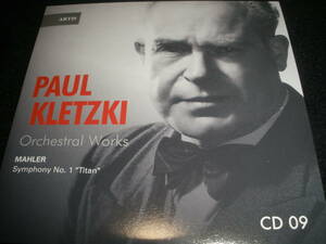 パウル・クレツキ マーラー 交響曲 第1番 巨人 イスラエル・フィルハーモニー管弦楽団 紙ジャケ 未使用美品