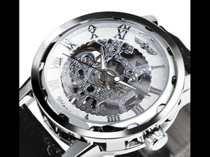 39-7■新品■スケルトン腕時計(WINER) 高級 アンティーク omega ビンテージ ウォッチ seiko アンティーク 希少品