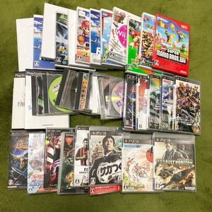 PSP／PS／PS2／PS3／Wii／ソフト まとめ ジャンク 36本／ケースのタイトルと中身のタイトルは全て一致