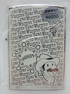 未使用品 Zippo HEIWA WESTERN HERO ウエスタンヒーロー シェリフバッジ 1999 1