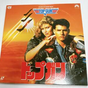 1 jpy used LD top gun TOP GUN Tom cruise US NAVY ARMY war fighter (aircraft) F14 Tomcat movie masterpiece laser disk 5