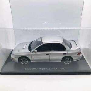 ET20 1円スタート　アシェット　国産名車コレクション　1/24 ミニカー　スバル SUBARU インプレッサ　WRX