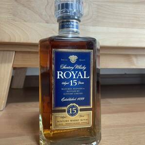 サントリー ローヤル 15年 660ml 40% 未開栓 古酒 SUNTORY ROYAL ウイスキーの画像1