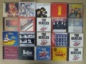 ▼(582)CDまとめ 洋楽 ビートルズ THE BEATLES 合計20枚 ※ジャンク品 ■60