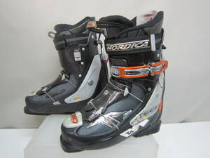 ★150）スキーブーツ・ノルディカ「NORDICA/SMARTECH」 サイズ27-27.5cm/ソール長-315㎜/片靴-1.98㎏/FLEX-70　※長期保管ジャンク品■100