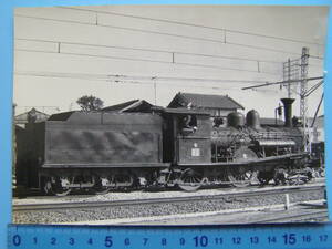 (A44)613 写真 古写真 電車 鉄道 鉄道写真 東武 東武鉄道 蒸気機関車 62号 SL