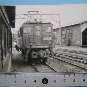 (J52)156 写真 古写真 電車 鉄道 鉄道写真 電気機関車 ED141 昭和38年 山形の画像1