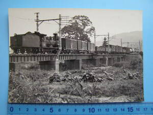 (A44)175 写真 古写真 電車 鉄道 鉄道写真 東武 東武鉄道 蒸気機関車 SL