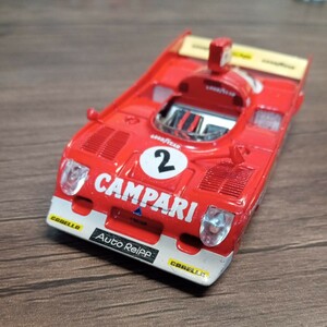 24587 ブルム 1/43 アルファロメオ ALFA ROMEO 33TT12 1000Km Spa 1975 Pescarolo/Bell