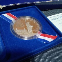 24800 アメリカ合衆国 自由の女神記念コイン1986年 1ドル銀貨_画像2