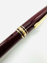 MONTBLANC　モンブラン 万年筆 ペン先 14K ボルドー × ゴールド _画像3