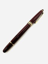 MONTBLANC　モンブラン 万年筆 ペン先 14K ボルドー × ゴールド _画像1