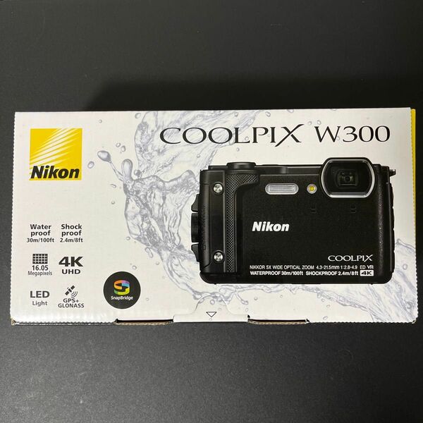 【新品】Nikon COOLPIX W300 BLACK