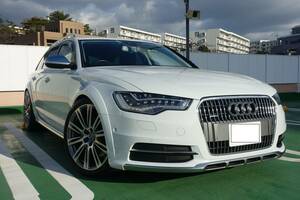 車検2年付 車庫保管 2013y アウディ A6オールロードクワトロ 限定ホワイトバージョン エアサス＆MMI＆メカトロ修理済み！