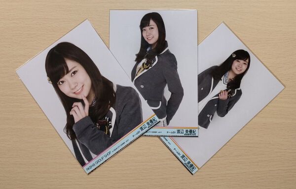 ◎A05【NMB48・AKB48】渡辺美優紀 3枚コンプセット
