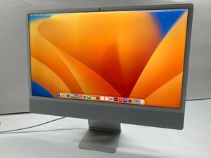 1円スタート！！Apple iMac A2438 (24-inch, M1,2021) シルバー [Dmc]