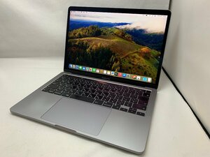 １円スタート！！ Apple MacBook Pro A2338 (13-inch, M1, 2020) スペースグレイ [Nmc]