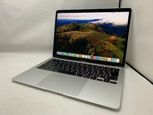 １円スタート！！ Apple MacBook Air A2337 (M1, 2020) シルバー [Nmc]