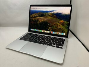 １円スタート！！ Apple MacBook Air A2337 (M1, 2020) UKキーボード シルバー [Nmc]