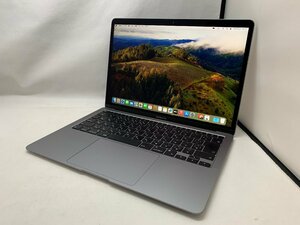 １円スタート！！ Apple MacBook Air A2337 (M1, 2020) スペースグレイ [Nmc]