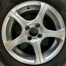 175/65R15☆ホイール付き夏タイヤ　4本セット　2022年製　15×６J 4穴_画像5