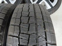 イボ付 トヨタ プリウス 215/45R17 ZVW50 純正 7J +50 PCD100 5穴 ダンロップ ウインターマックス WM02 超バリ溝_画像3