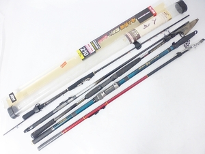 10 06-588171-05 [S] ダイワ Daiwa SABAKI SPECIAL EX オリムピック OLYMPIC CenturySS 夕風 5-530 他 まとめて 釣り竿 5本セット 名06 