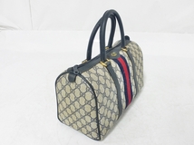 10 06-589976-28 [Y] グッチ GUCCI シェリーライン 58・02・007 ミニボストン バッグ ハンドバッグ レディース 鞄 名06_画像2