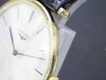 01 07-589561-21 [Y] 【電池交換済み】 LONGINES ロンジン グランドクラシック L4 635 2 メンズ 腕時計 クォーツ 札07_画像4