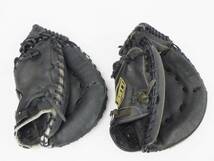 01 07-589949-28 [Y] ZETT ゼット Rawlings ローリングス キャッチャーミット グローブ 2点セット 札07_画像1