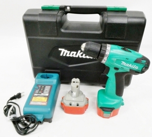 16 45-589282-17 [Y] マキタ makita 充電式ドライバドリル M655D バッテリー2個 充電器 ケース セット 電動工具 大工道具 DIY 鹿45