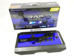 16 38-589713-22 [Y] HORI ホリ リアルアーケードPro.V サイレントHAYABUSA 静穏タイプ PS4/PS3/PC対応 PS4-090 箱付属 アケコン 福38