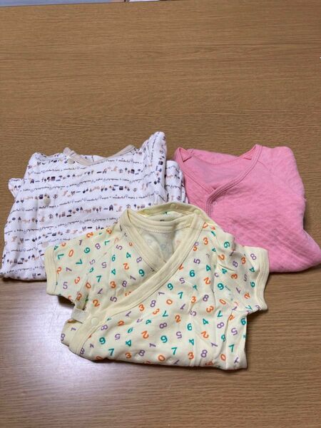 ベビー肌着 コンビ肌着 ロンパース 女の子 肌着　まとめ売り