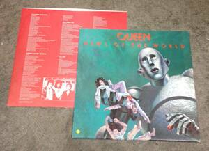 Queen 1 lp , News of the world , USA press