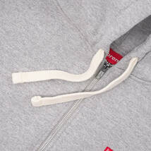 Supreme - Small Box Drawcord Zip Up Hooded Sweatshirt 灰色L シュプリーム - スモール ボックス ドローコード ジップ アップ フーデッド_画像4