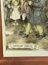 ● コレクター必見 ANTON PIECK アントン・ピック シャドーボックス 3Dアート 木製 額装 額縁 壁掛 飾り インテリア コレクション ef314_画像5