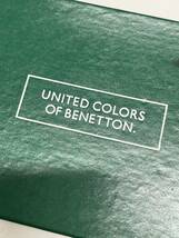 ★コレクター必見 未使用 UNITED COLORS OF BENETTON 牛革 パスケース 定期入れ ケース 箱付 通勤通学 コレクション N569_画像2