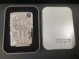 【9920】美品　未使用　CRYSTALLIZED　WITH　SWAROVSKI　ZIPPO/ジッポー　ケース付き　スワロフスキージッポ