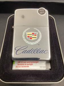 【9916】美品　未使用　ZIPPO/ジッポー CAR CADILLAC　キャデラックジッポ　希少ジッポ　ケース付き