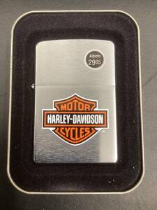 【9919】美品　未使用　ZIPPO/ジッポー　Harley-Davidson　ハーレーダビッドソンジッポ　希少ジッポ　ケース付き