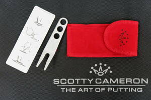 Scotty Cameron PIVOT TOOL WITH POUCH スコッティ・キャメロン ピボットツール グリーンフォーク ベルベット専用ポーチ付 新品