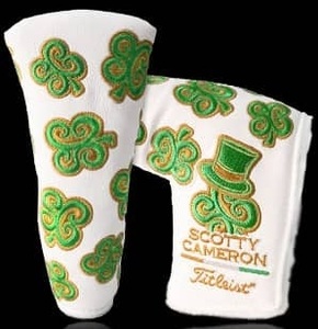 ２０１１年 Scotty Cameron - HEADCOVER - ST. PATRICK'S DAY DANCING SC CLOVERS スコッティ キャメロン 聖パトリックデー 新品 未開封