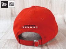 ★未使用品★NEW ERA ニューエラ HOUSTON TEXANS テキサンズ NFL 9TWENTY フリーサイズ キャップ 帽子 USモデル A92_画像5